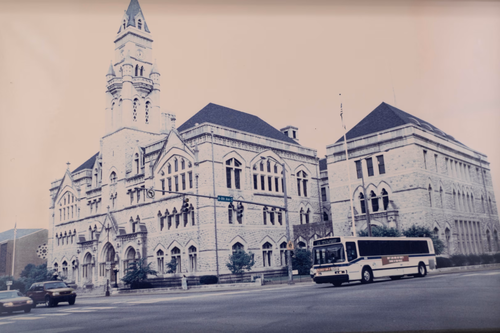 Customs House - 1925 Historic photo of the customs house